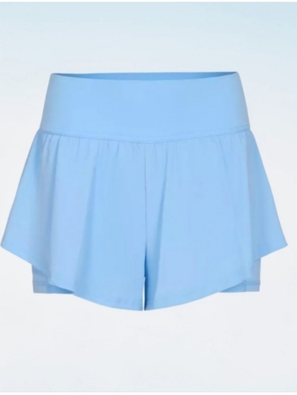 Goat USA Butterfly Skort w/Built-In Shorts In Carolina Blue, NWT - Picture 6 of 7